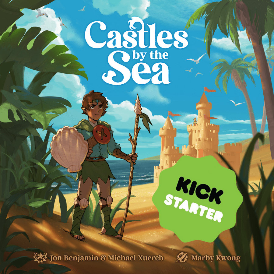 Castles by the Sea - Deluxe Board Game Edition | Strategy Tabletop Game for Adults & Families | Perfect for Game Nights & Beach-Themed Parties