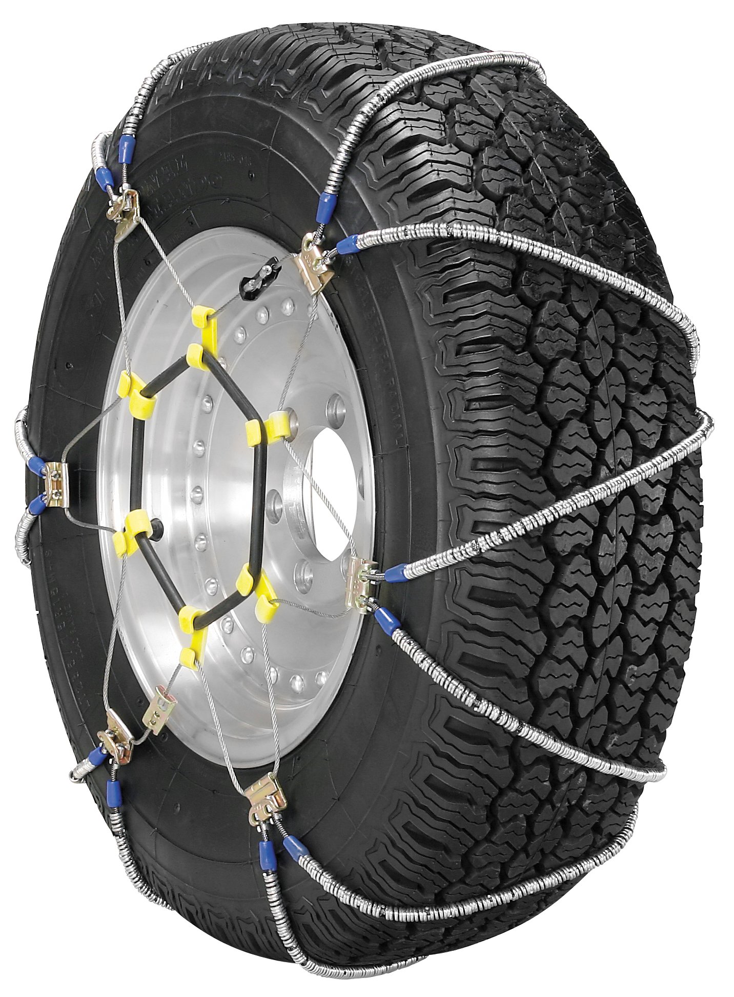 SCC ZT751 Super Z LT Light Truck & SUV Tire Traction Chains (Set of 2) - Heavy Duty Snow Chains for Winter Driving, Off-Road & Mountain Adventures