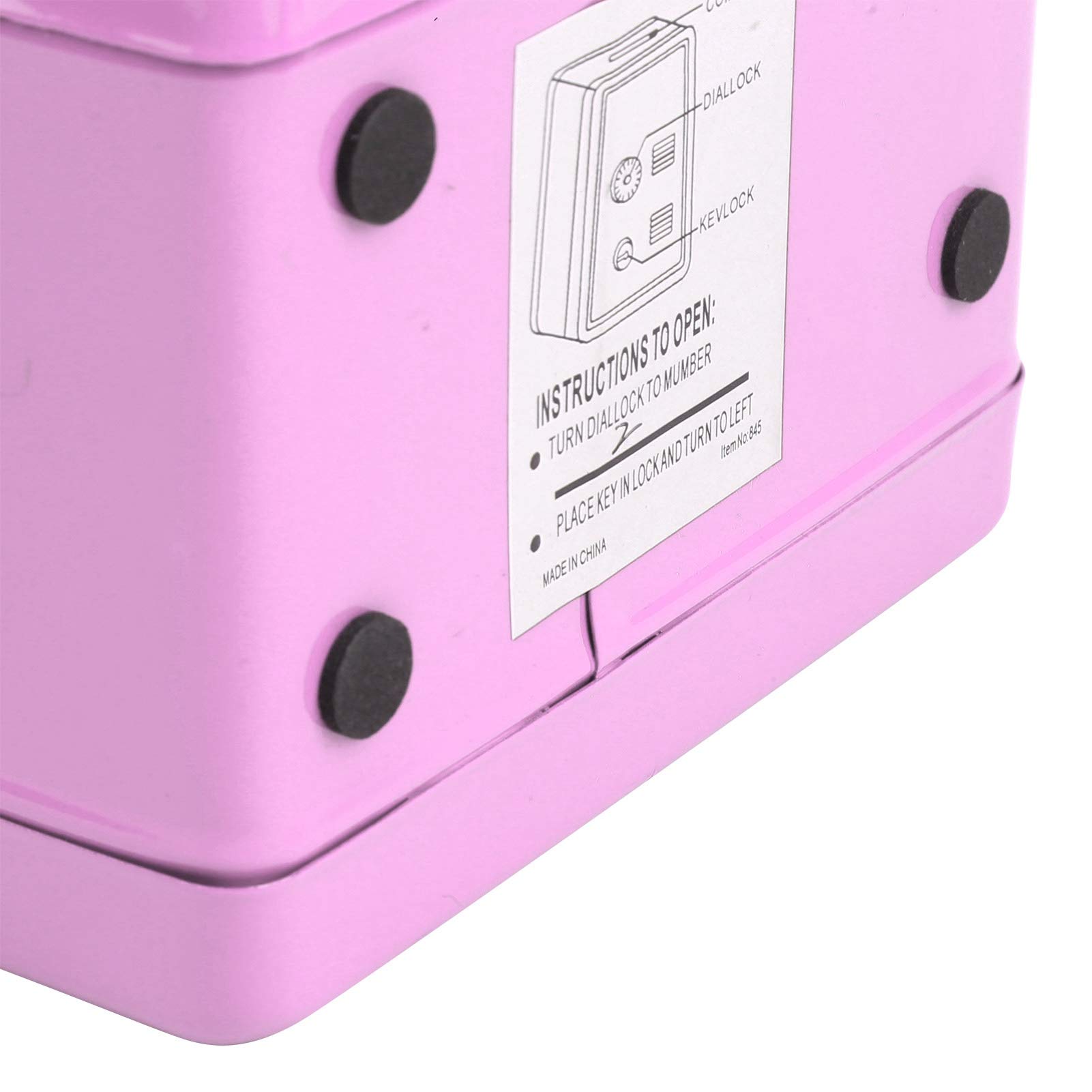 Kids Piggy Bank - Metal Money Box with Lock for Children | Secure Cash Storage & Savings Toy | Perfect for Birthday Gifts, Allowance Saving & Financial Education