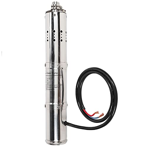 Solar Submersible Water Pump with MPPT Controller - 40W Permanent Magnet DC Electric Drive for Fish Tanks, Aquariums, Ponds & Hydroponics (S242T-40, Pisa Leaning Tower Design) - Perfect for Indoor/Outdoor Water Circulation & Aeration