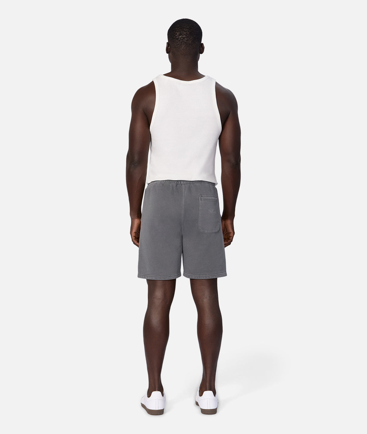 Del Sur OD Track Shorts in Gun Metal - Lightweight Running Shorts for Men, Gym Workout & Outdoor Activities