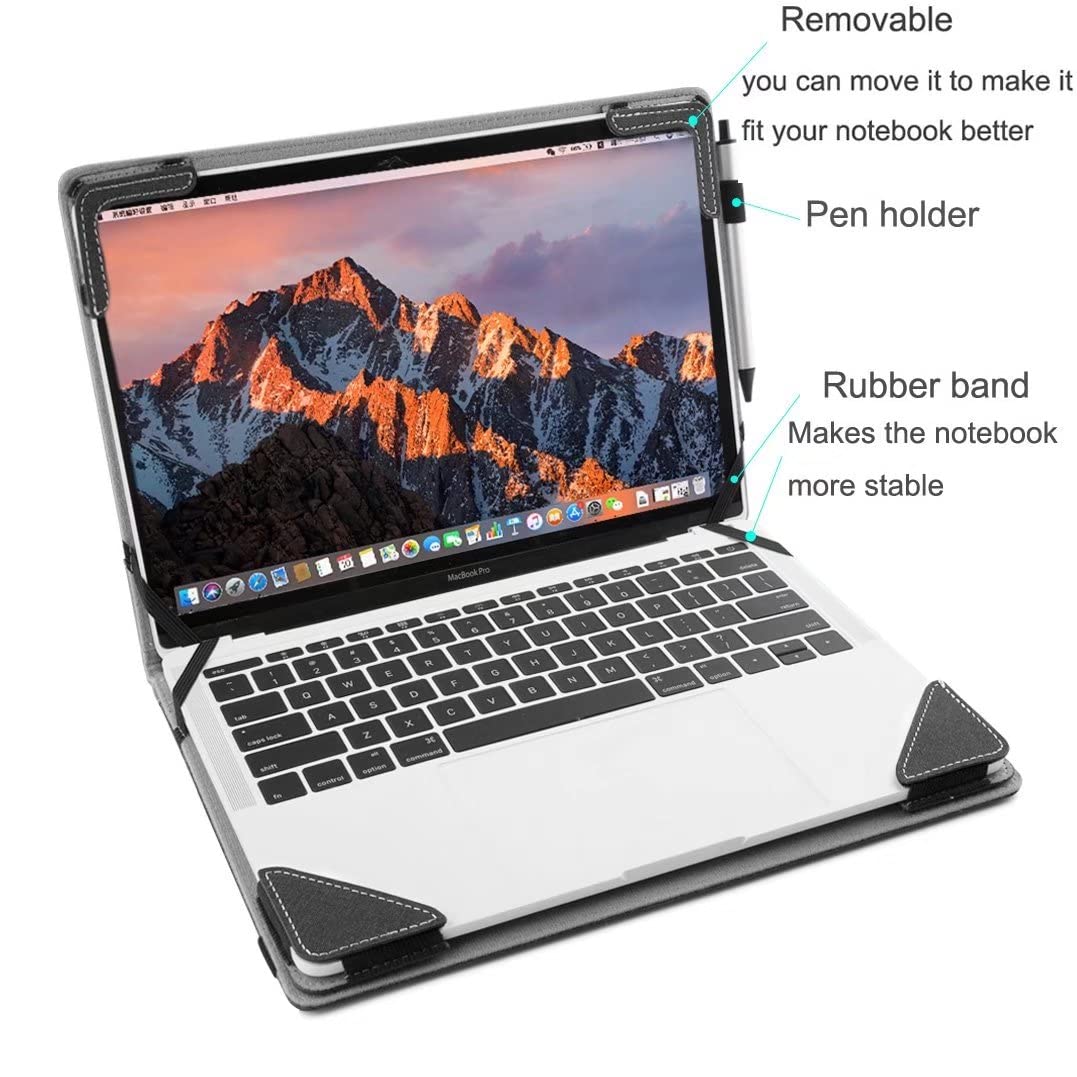 Durable Hard Protective Case for Acer Chromebook Spin 513 CP513-1H/R841T-S4ZG/R841T-S5VA 13.3 Inch Laptop - Shockproof Sleeve Pouch with Scratch-Resistant Cover - Perfect for School, Office & Travel Use