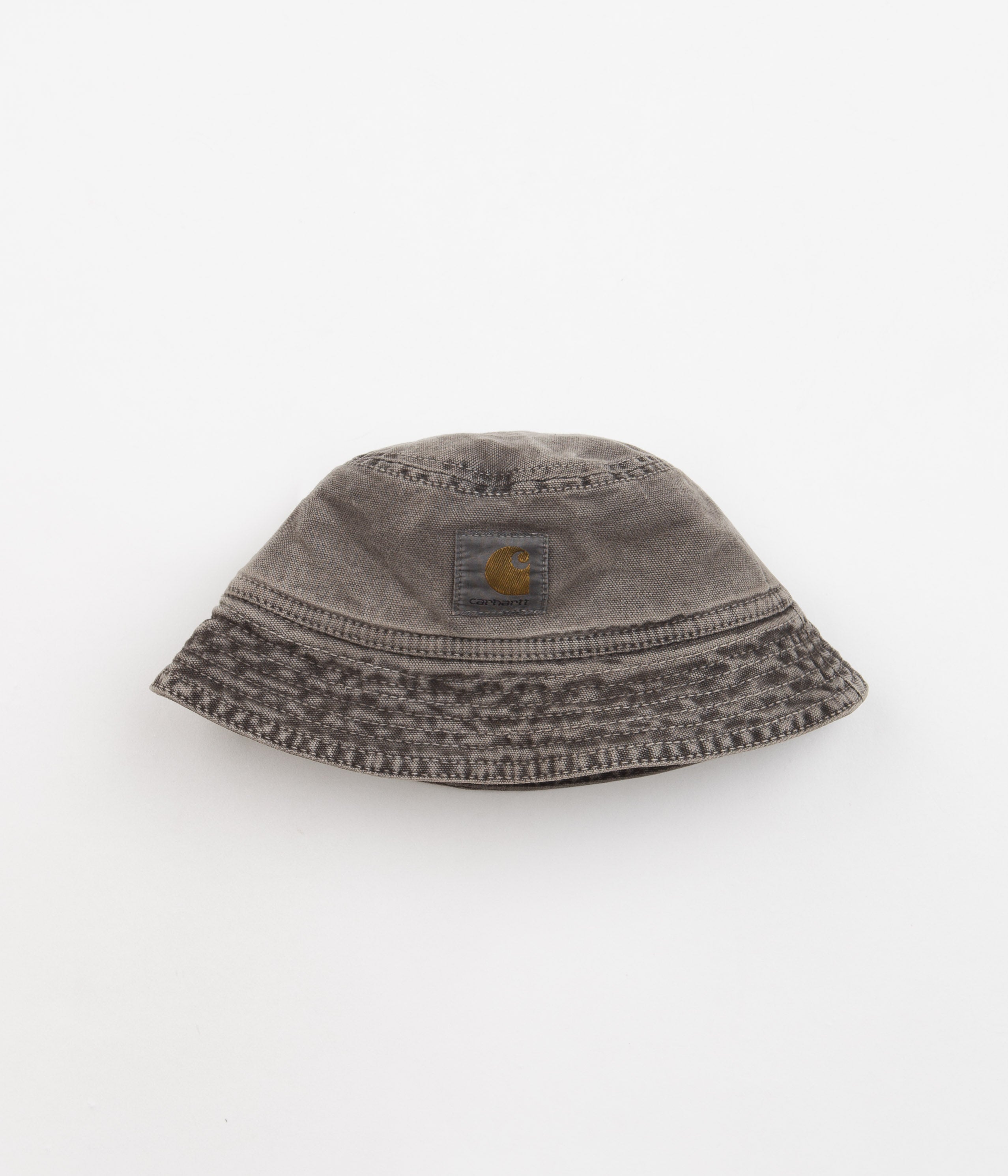 Carhartt Bayfield Bucket Hat for Men & Women - Durable Cotton Duck Fabric, UPF Sun Protection, Adjustable Chin Strap (Black) - Perfect for Outdoor Work, Hiking, and Fishing