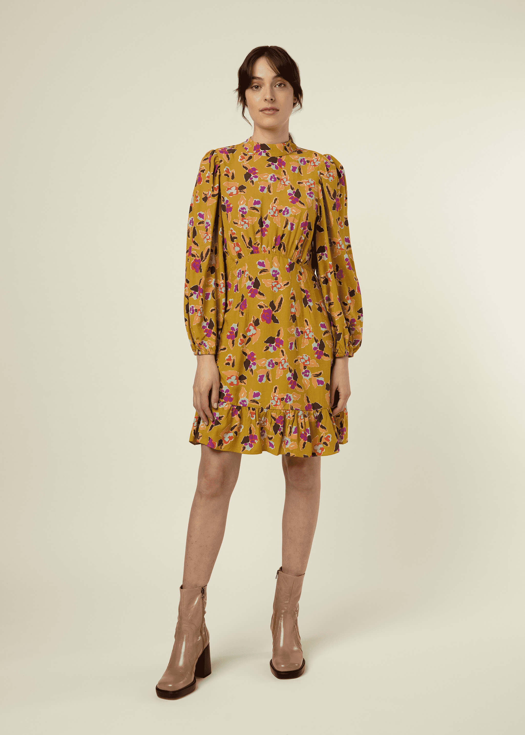 Hilda Dress - Elegant Women's Floral Summer Dress for Casual Wear, Parties & Date Nights