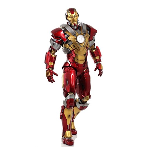 Hot Toys Iron Man 3 12-Inch Collectible Action Figure - Mark 17 Heartbreaker Armor | Limited Edition Marvel Superhero Toy for Display & Collection | Perfect for Comic Con, Home Decor & Gift Giving
