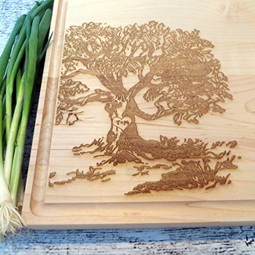 Premium Large Bamboo Cutting Board 17x11 Inches - Eco-Friendly Kitchen Essential for Chopping, Slicing & Serving - Perfect Wedding, Anniversary & Housewarming Gift for Home Chefs & Cooking Enthusiasts - Ideal for Meal Prep, Entertaining & Daily Kitchen Use