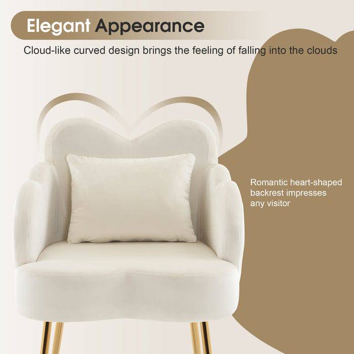 Professional Cotton Candy Manicure Chair for Salon & Spa - Ergonomic Nail Salon Stool with Adjustable Height - Perfect for Pedicures, Manicures, and Beauty Treatments