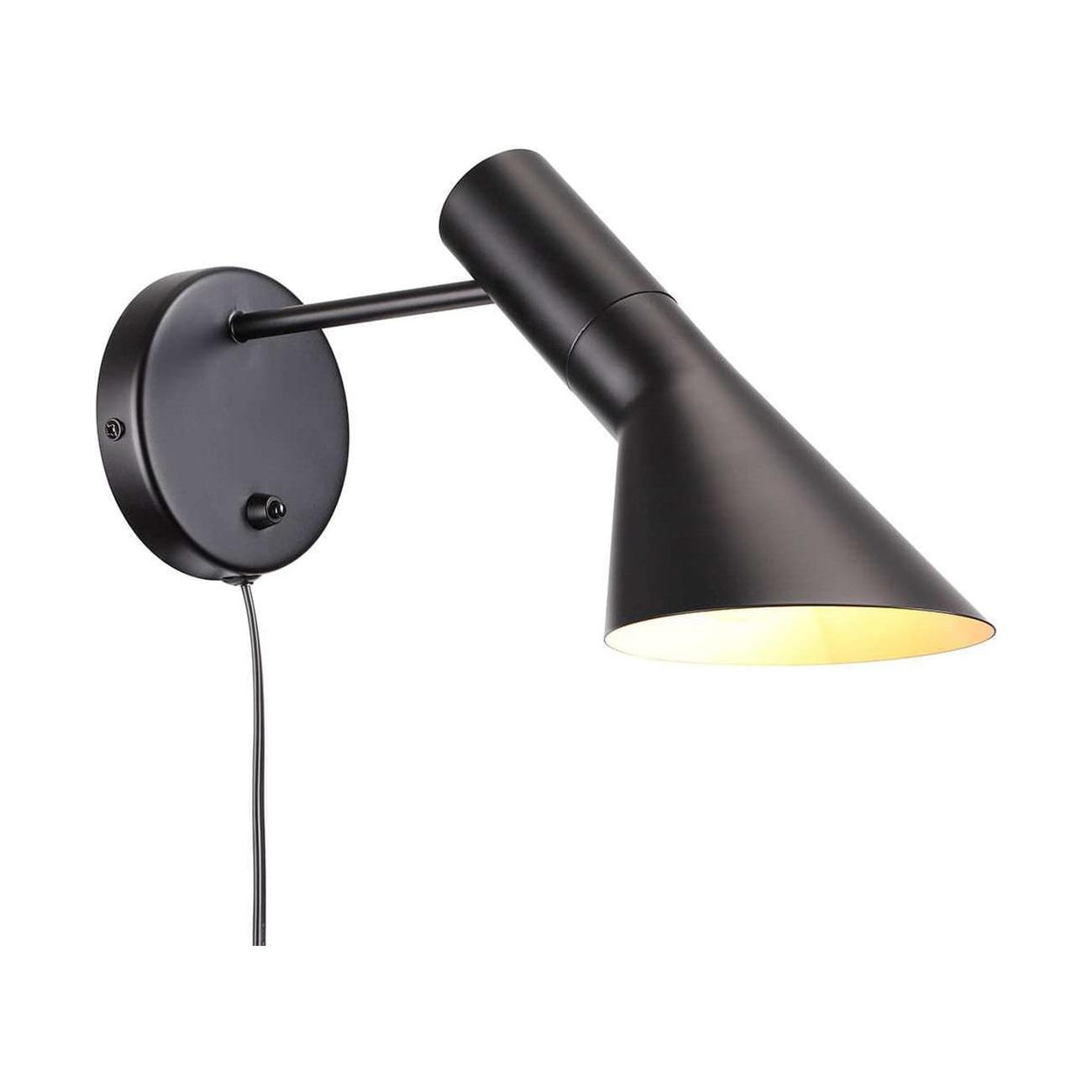 Stylish AJ Wall Sconce - Modern Lighting Fixture for Home & Office Decor | Perfect for Bedroom, Living Room, and Hallway Lighting