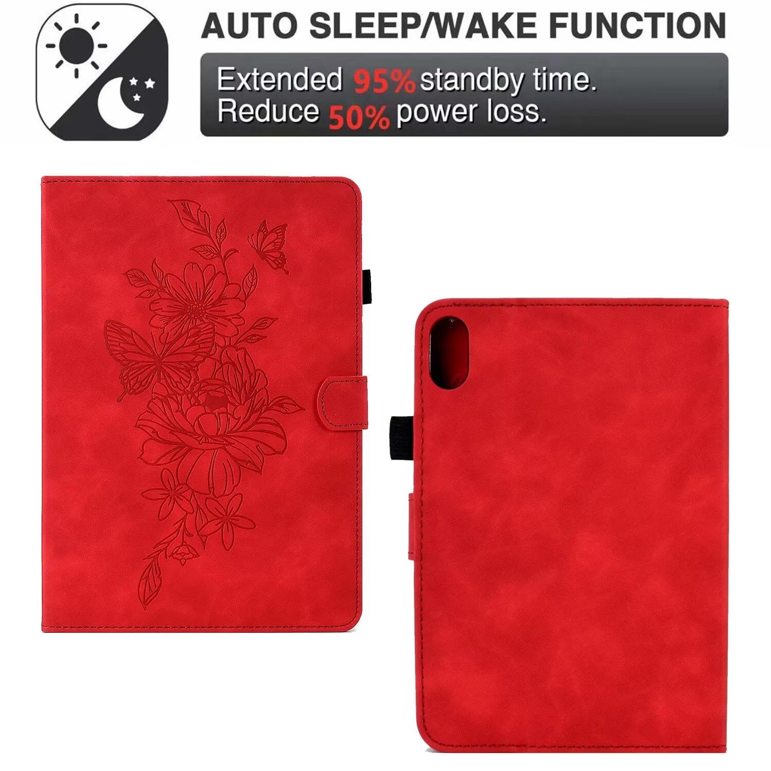 Premium Soft Suede Leather Case for iPad Mini 6 (2021, 8.3
