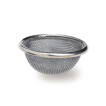 Premium Pewter Funnel with Extra Fine Mesh Screen - 014565-STRN Model #5435 | Perfect for Home Brewing, Kitchen Use & Automotive Fluid Transfer