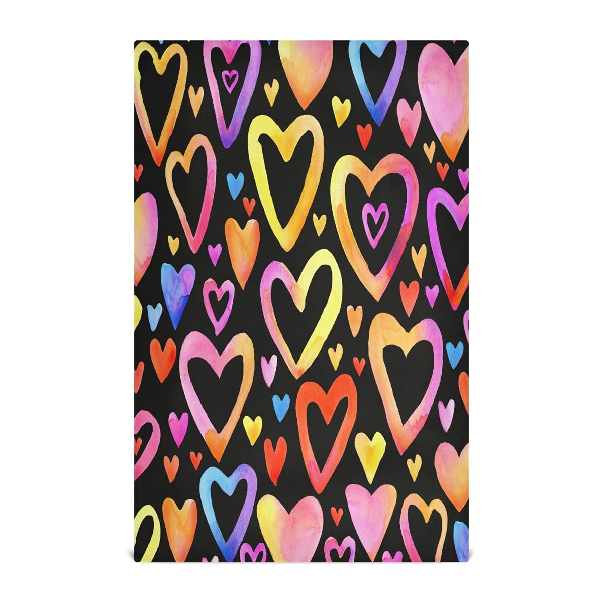 Rainbow Heart Kitchen Towel Set - 18