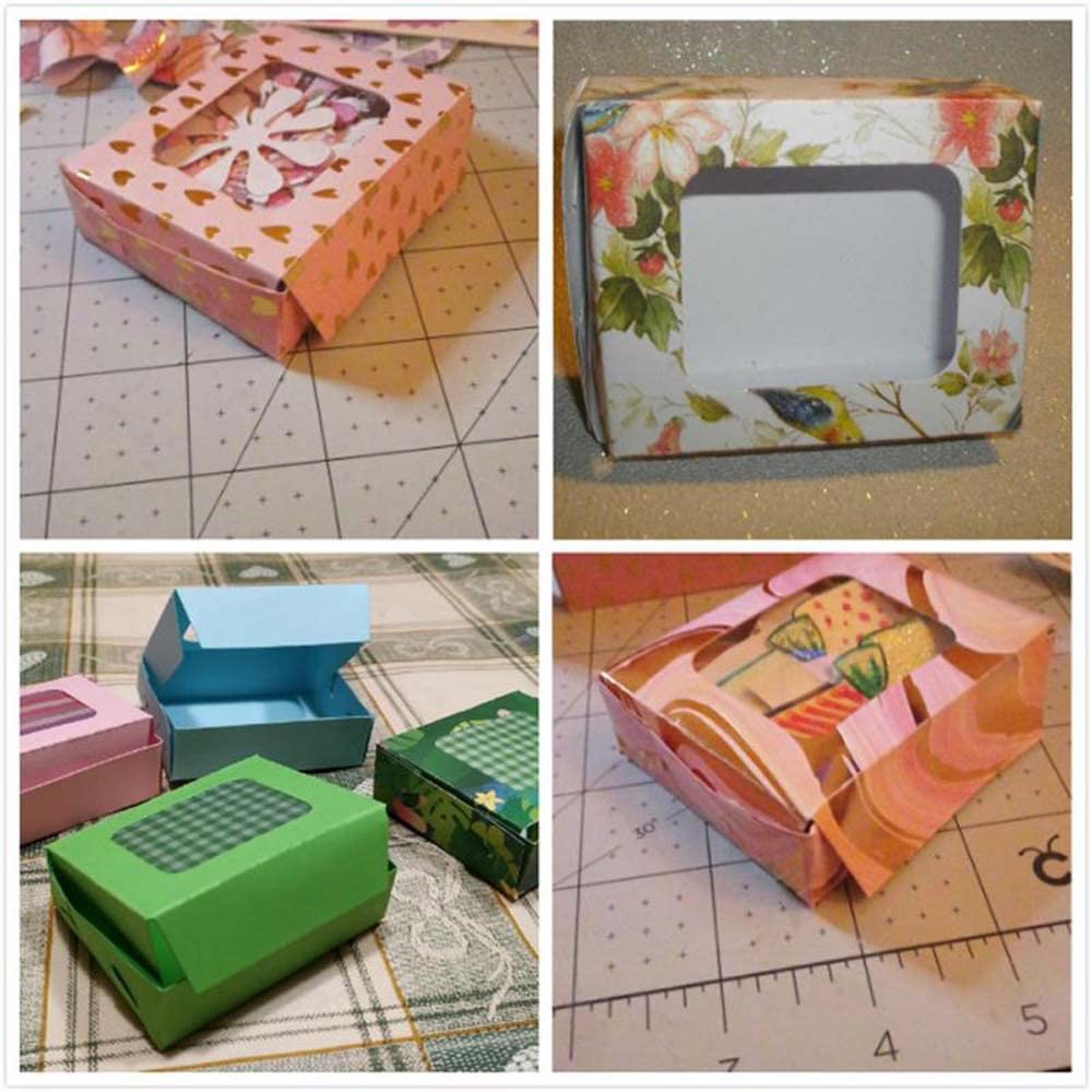 Premium Metal Cutting Dies for DIY Candy Boxes, Wedding Favors & Gift Packaging - Perfect for Scrapbooking, Card Making & Craft Projects