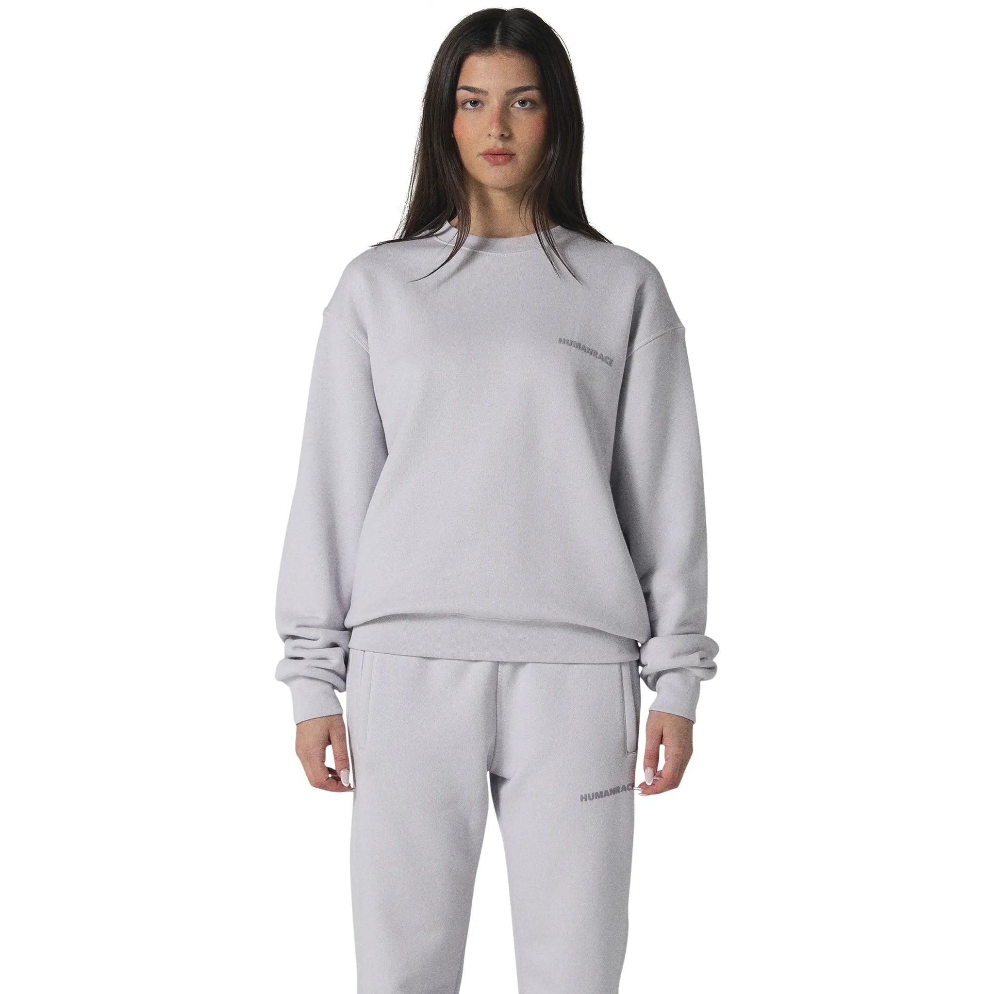 Human Race World Orchid Purple Sweatshirt - Trendy Unisex Hoodie for Streetwear & Casual Outfits | Perfect for Gym, Lounge & Everyday Wear