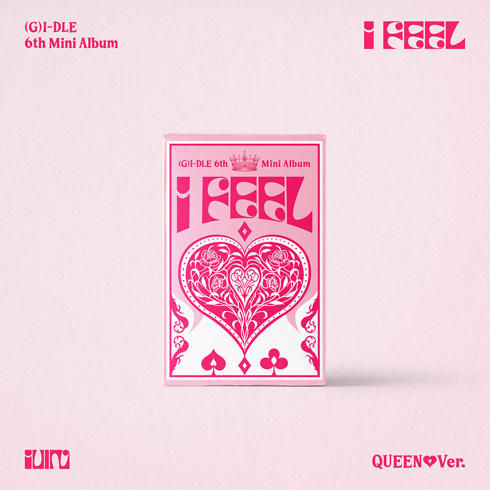(G)I-DLE 6th Mini Album 'I FEEL' - K-Pop Music CD + Photobook | Perfect for K-Pop Fans, Collectors & Gift Giving