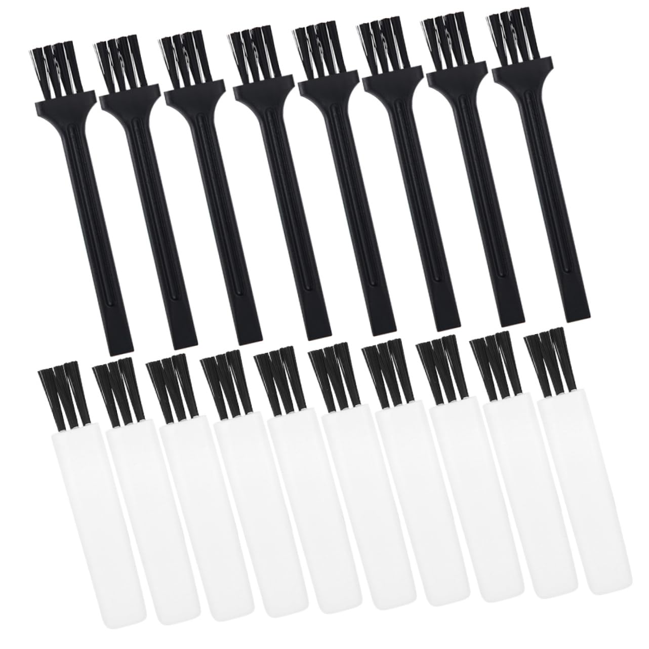 Hemoton 30pcs Shaver Cleaning Brush Set - Portable Electric Razor Cleaner for Men, Mustache & Beard Comb, Plastic Trimmer Brush for Facial Hair - Perfect for Travel, Home & Salon Grooming Kits