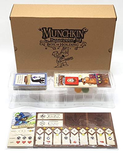 Munchkin Dungeon: Box of Holding - Kickstarter Exclusive Collectible Storage Box for Board Games | Perfect for Game Nights & RPG Sessions