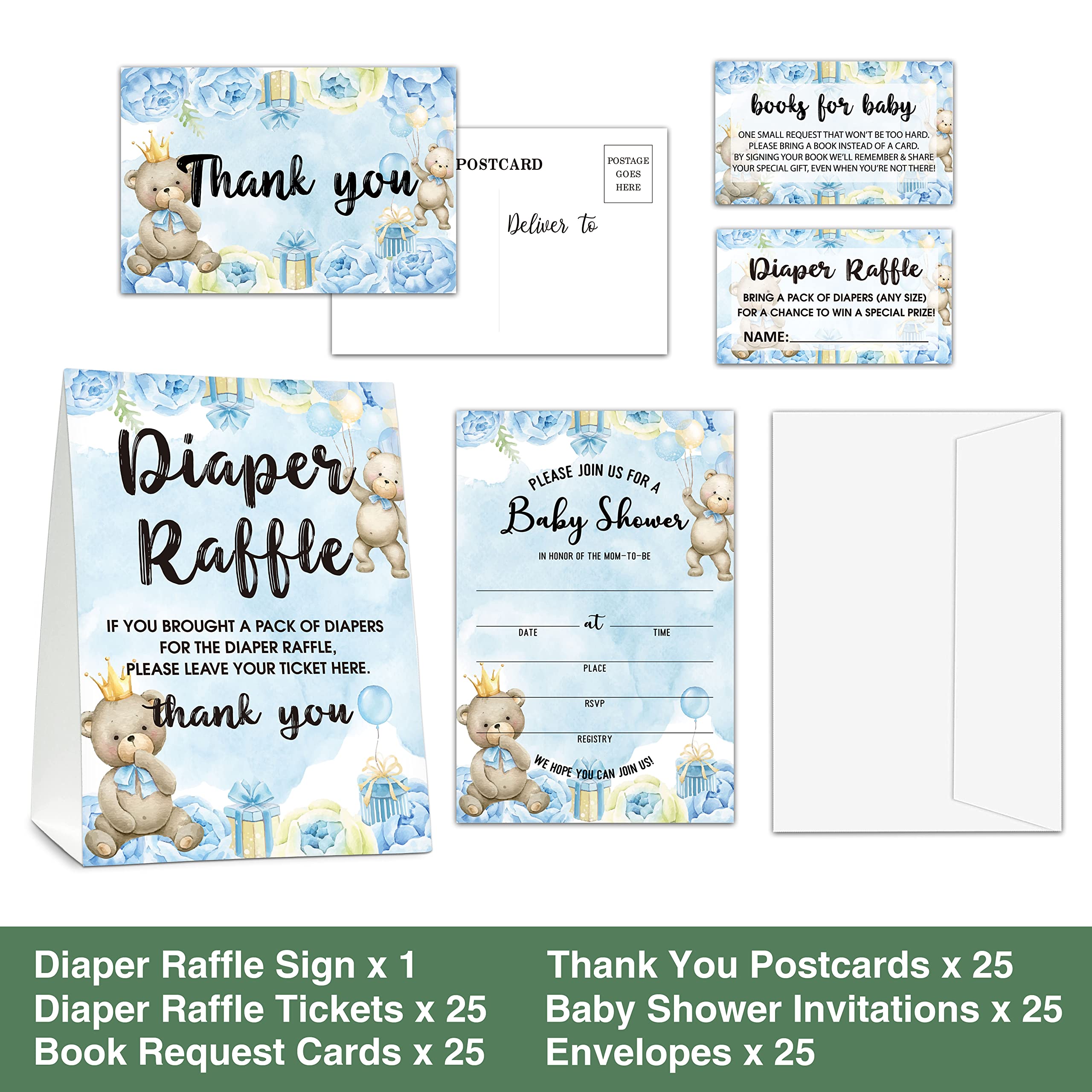 Baby Shower Game Set - 50 Printable Baby Shower Game Cards with Answer Sheets - Perfect for Baby Shower Party Favors, Decorations & Activities - Ideal for Coed Showers, Gender Reveals & New Mom Celebrations