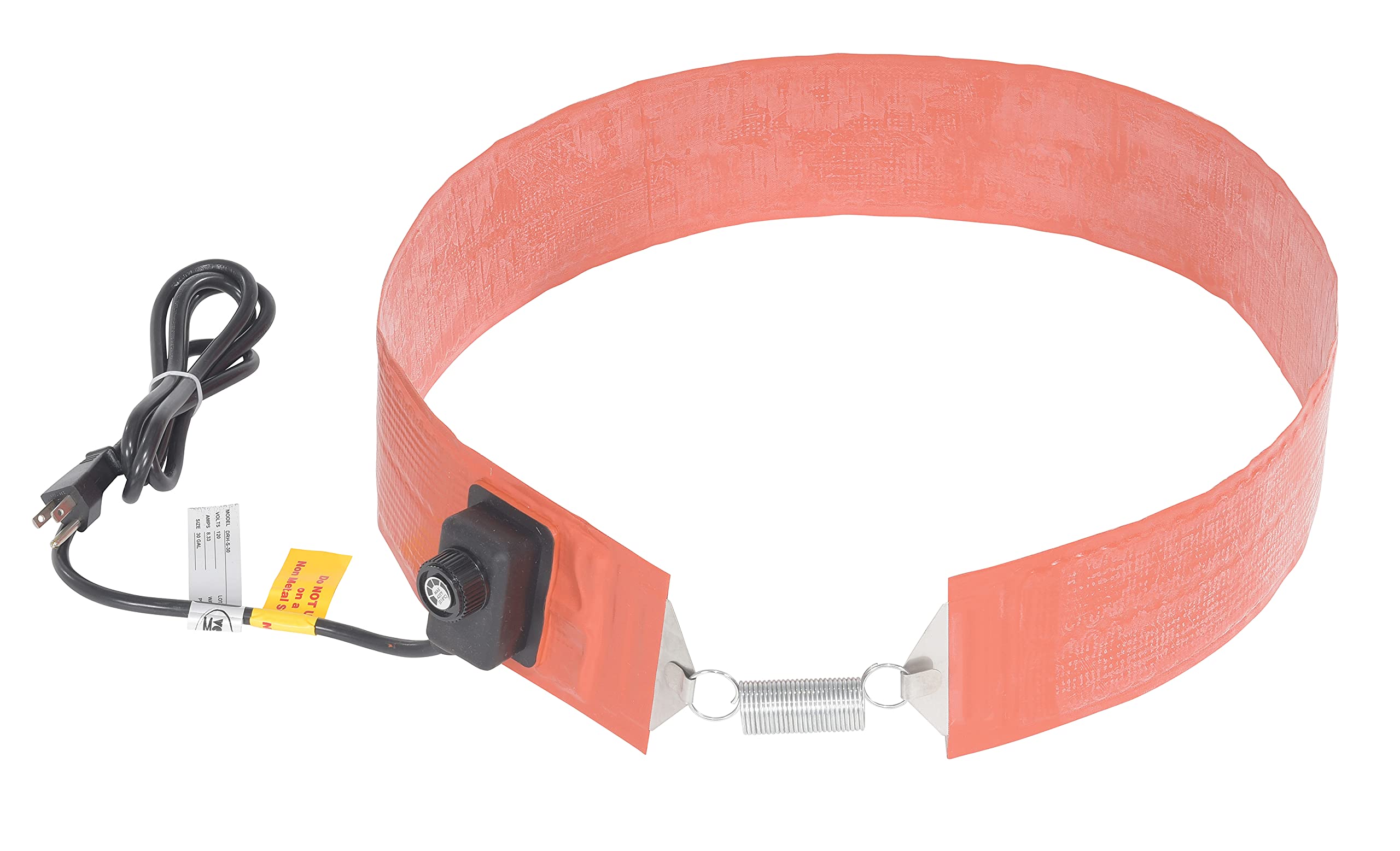 Vestil DRH-S-30 Steel Drum Heater for 30 Gallon Drums - Industrial Heating Solution for Chemicals, Oils & Liquids - Perfect for Warehouses, Factories & Cold Weather Storage