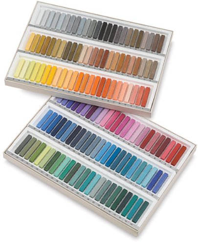 Holbein Artists' Soft Pastel Set - 144 Assorted Colors for Professional Drawing & Sketching | Ideal for Artists, Students & Creative Projects