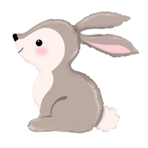 26 Inch Woodland Bunny Stuffed Animal - Soft Plush Bunny Toy for Kids, Nursery Decor, Easter Gift, and Home Decoration | Perfect for Easter Basket Stuffers, Baby Showers, and Themed Parties
