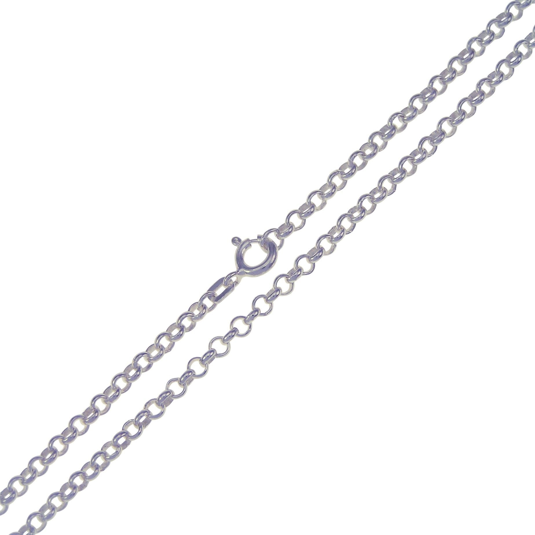 .935 Sterling Silver Belcher Chain 3mm - Durable Fine Jewelry for Men & Women - Perfect for Necklaces, Bracelets & Gift Giving