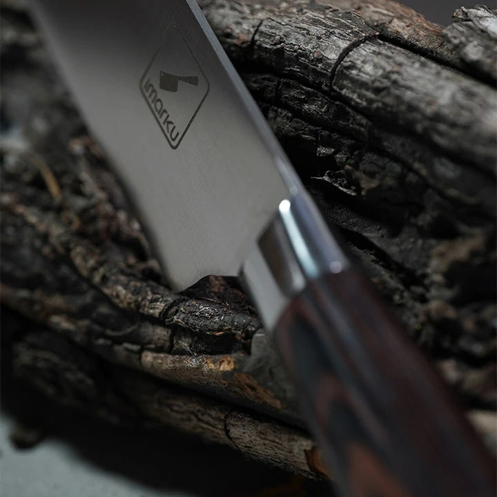 Premium Imarku 8-Inch Chef Knife - German Stainless Steel Blade, Ergonomic Handle for Professional & Home Cooking - Perfect for Slicing, Dicing & Chopping Vegetables, Meat & Herbs