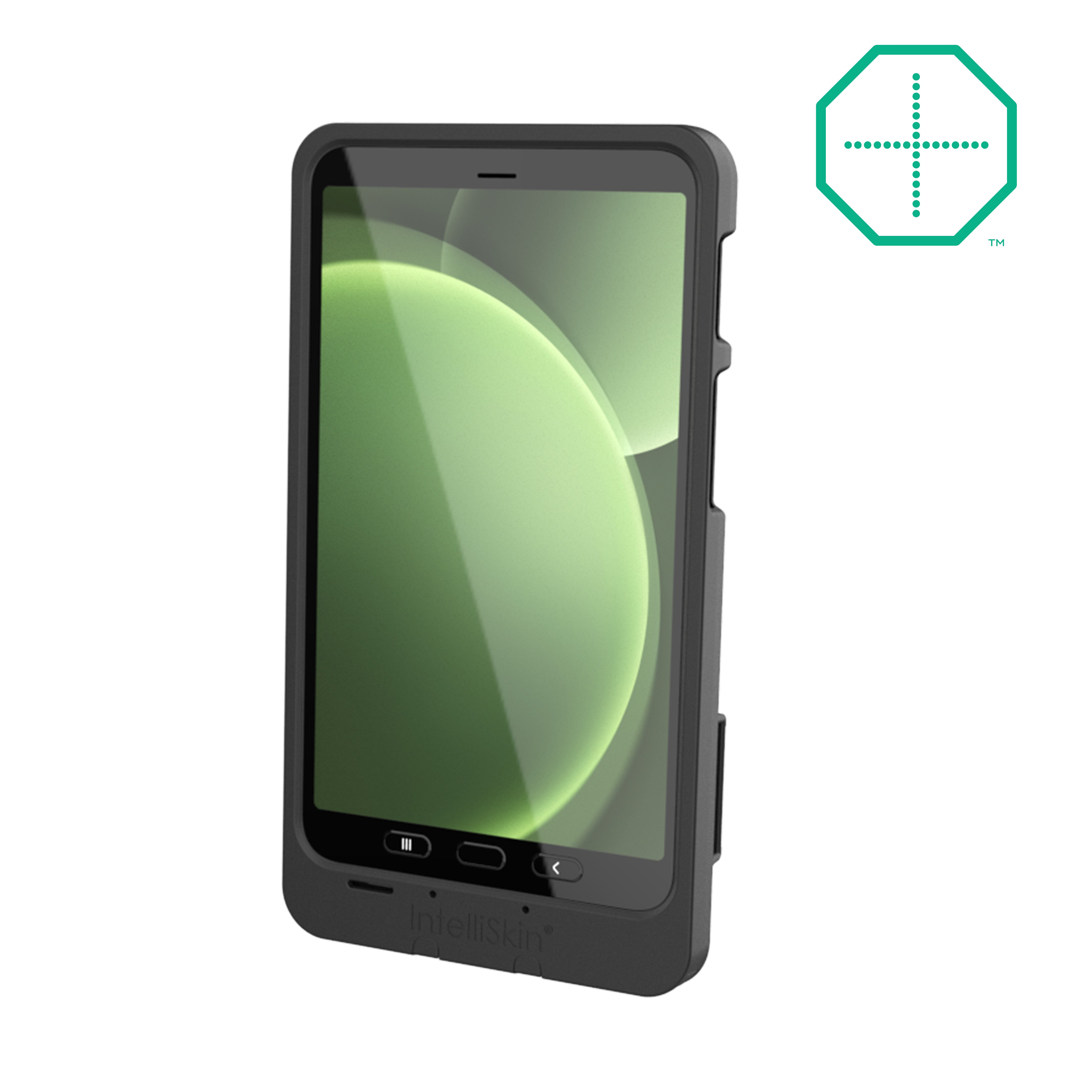 IntelliSkin® Thin Case for Samsung Tab Active5 & Tab Active3 - Lightweight Protective Cover with Rear Pogo Pads (RAM GDS SKIN SAM93 TCB) - Perfect for Business & Outdoor Use
