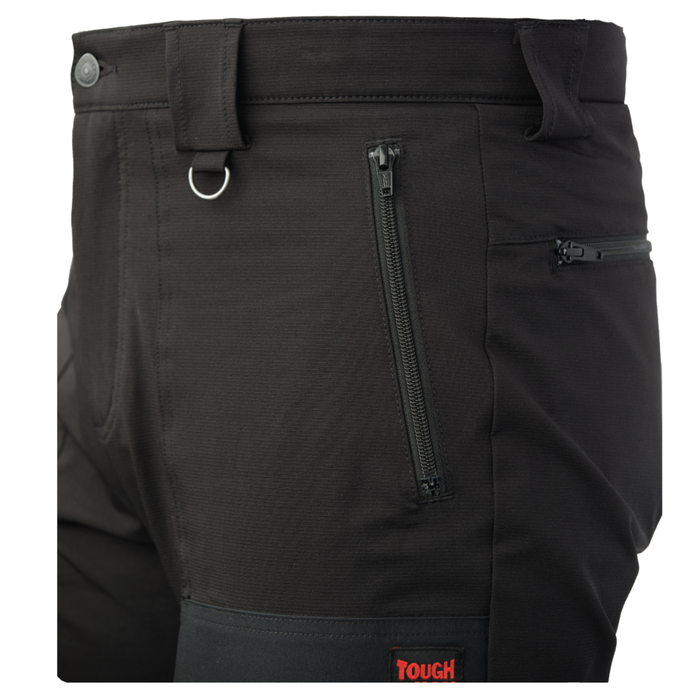Tough Duck Comfort Fit Free Flex Jogger Pants with Tapered Leg - WP14 | Durable Work Joggers for Men | Perfect for Construction, Landscaping & Outdoor Activities