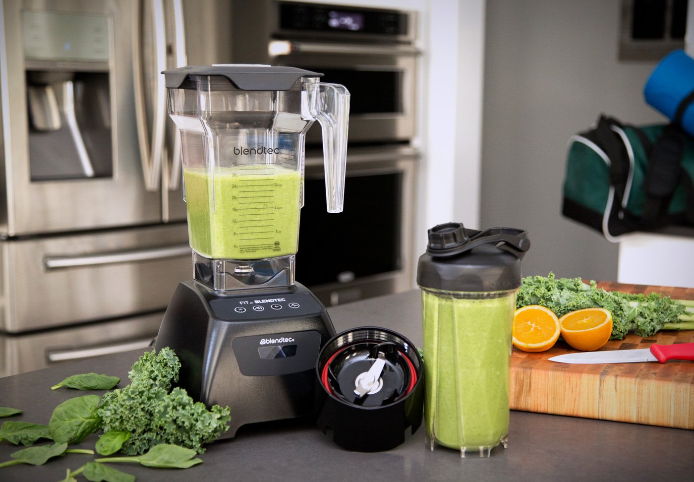 Blendtec GO Travel Bottle - Compatible with All Blendtec Blenders | Portable Smoothie & Protein Shaker for Gym, Workouts & On-the-Go Nutrition