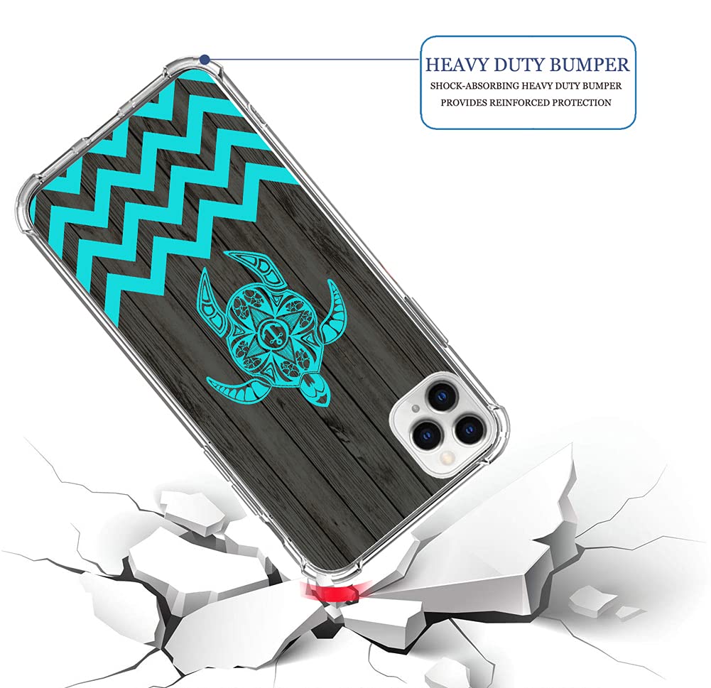 Premium Shockproof Tortoise Design iPhone 13 Pro Max Case - Durable Rubber Protective Cover with Chevron Pattern | Compatible with iPhone 13 Pro Max 5G | Perfect for Outdoor Adventures, Travel & Daily Protection