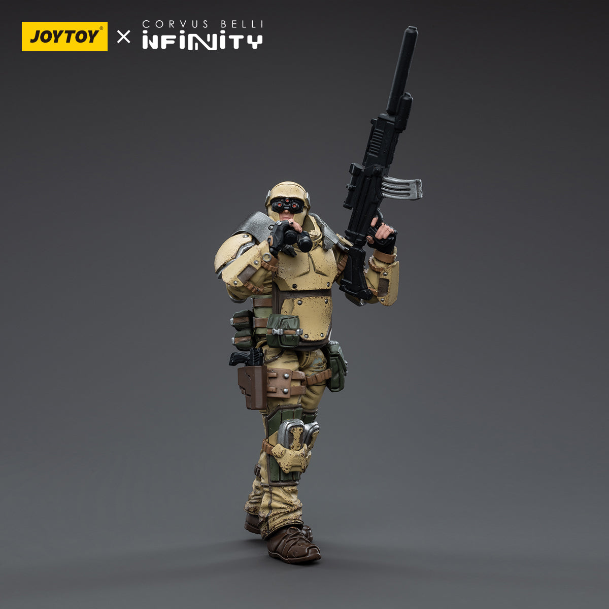 JOYTOY 1/18 Scale 3.75 Inch Infinity Ariadna Marauders 5307th Range Pack Action Figure Set (4 Pieces) - Perfect for Collectors, Wargaming & Tabletop Battle Scenes