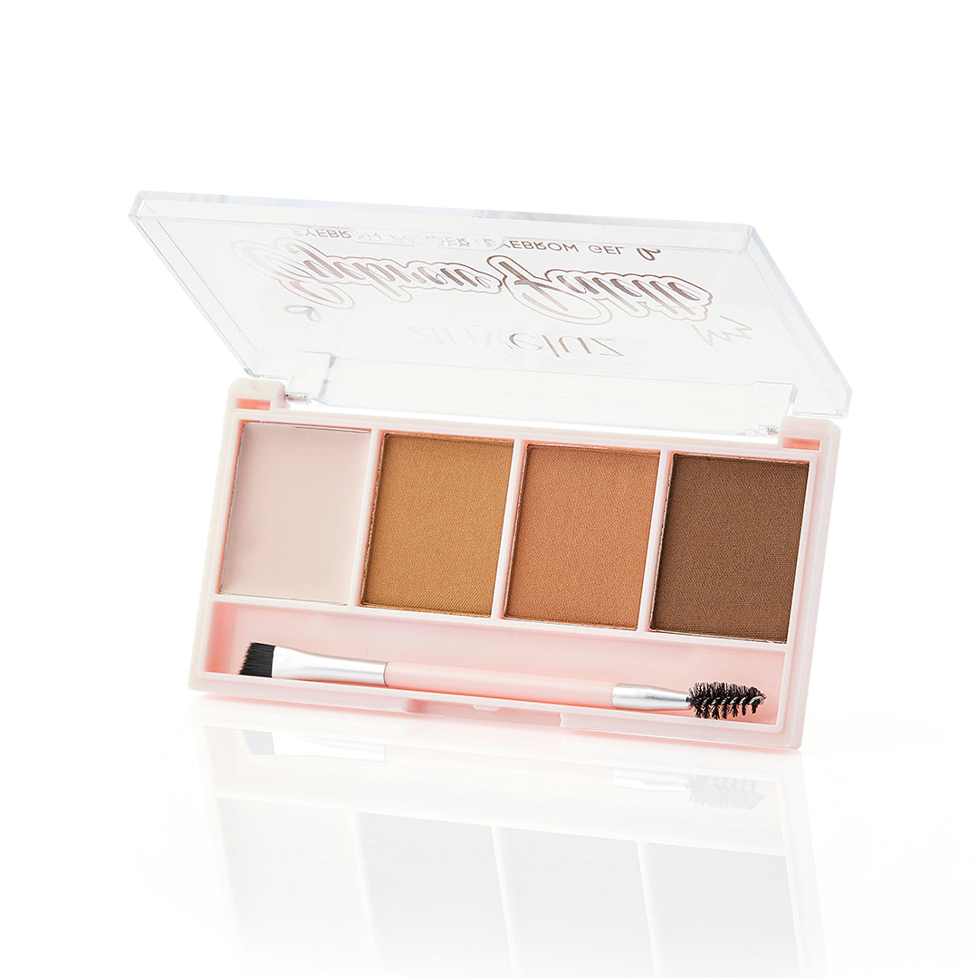 Anyeluz Eyebrow Palette - Professional Brow Kit with Waterproof Formula for Perfectly Shaped Brows | Ideal for Daily Makeup, Salon Use & Special Occasions