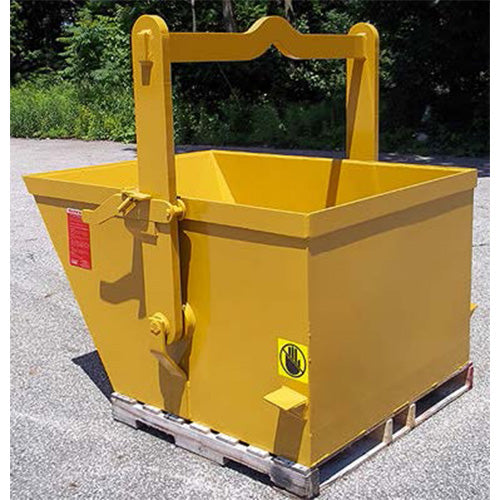 Heavy Duty 8,000 lbs Capacity Crane Dumping Bucket - Perfect for Construction, Demolition & Material Handling