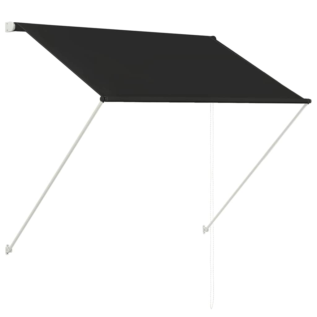 Manual Retractable Non-Screw Awning Sun Shade Shelter - Adjustable Height 39.4