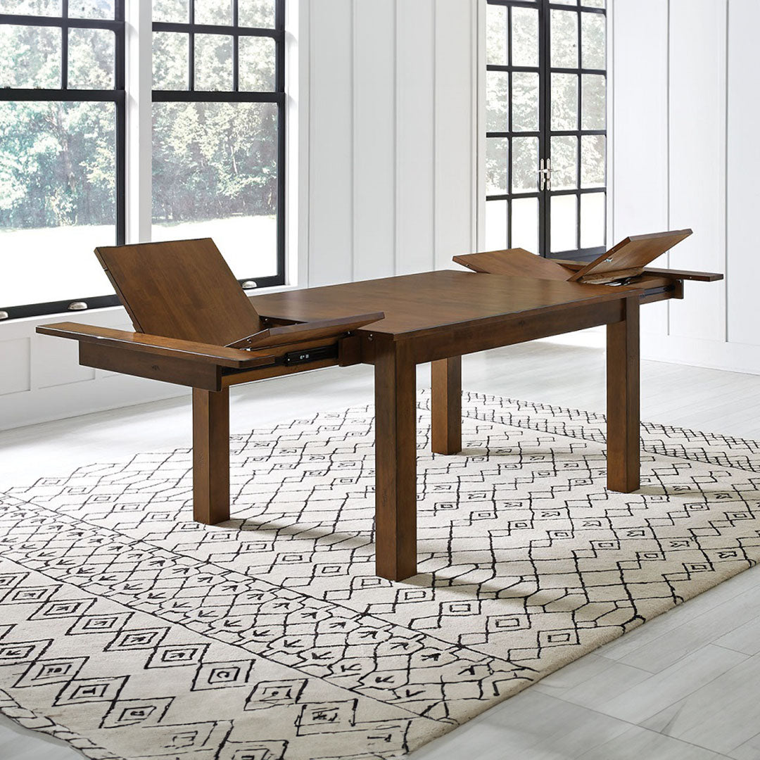 Mariposa 5-Piece Dining Set in Whiskey Finish - Perfect for Small Spaces, Apartments & Cozy Kitchens