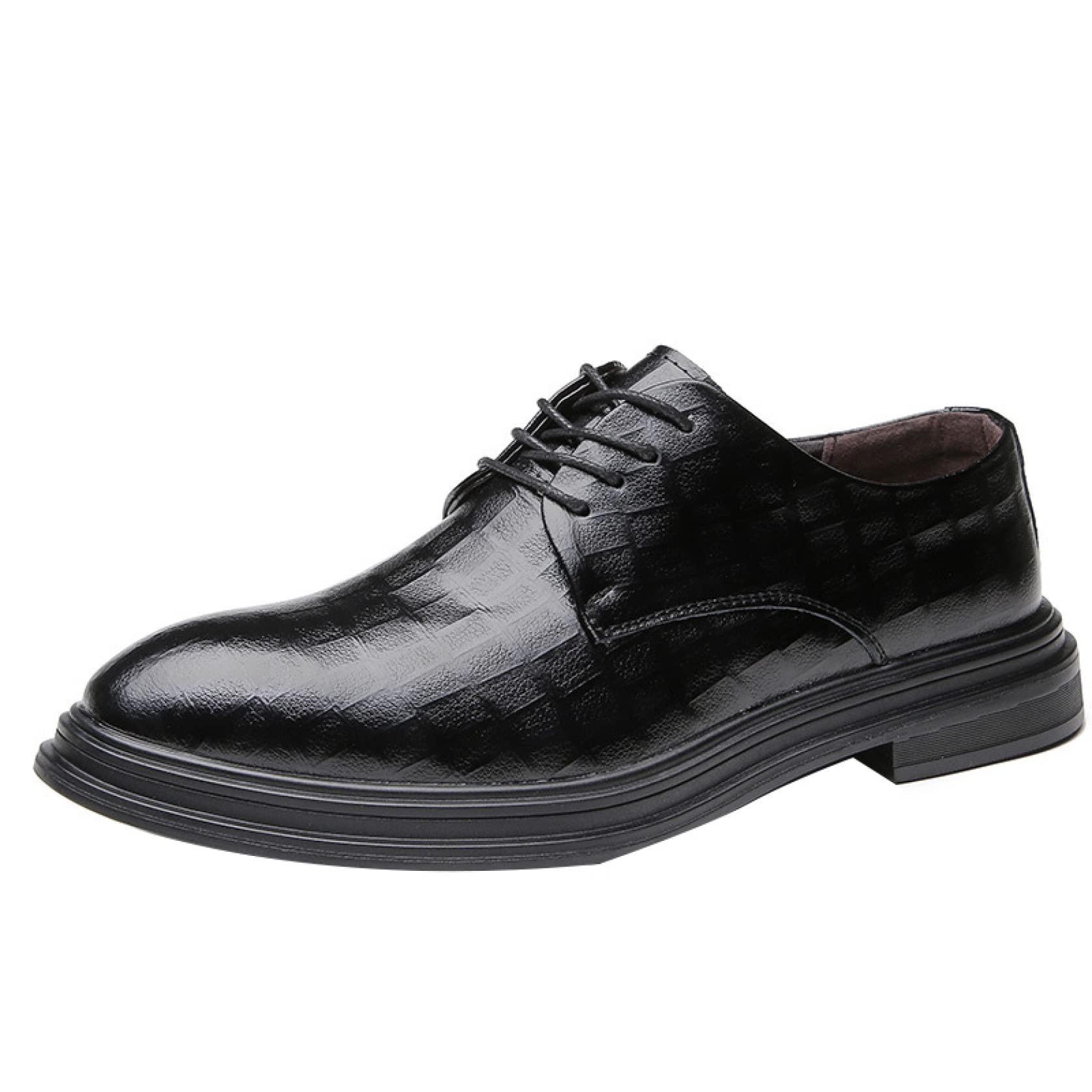 Premium Men's Oxford Dress Shoes - Classic Lace-Up Formal Shoes for Wedding, Business & Office | Comfortable Leather Oxfords for Casual Wear & Outdoor Occasions