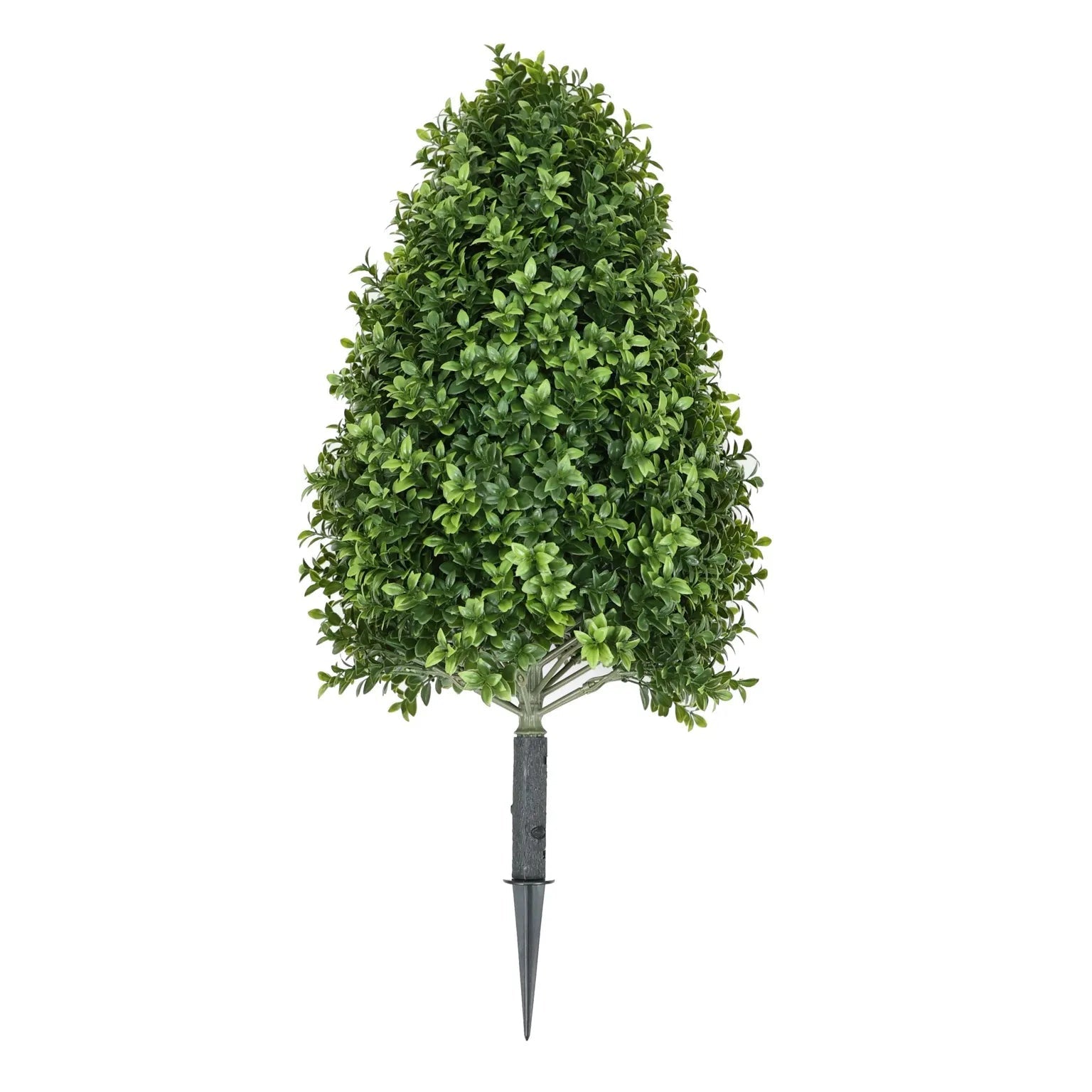 UV Resistant Artificial Topiary Plant - 75cm Width x 40cm Height with Ground Spike for Outdoor Garden Decor, Patio Landscaping, and Porch Decoration