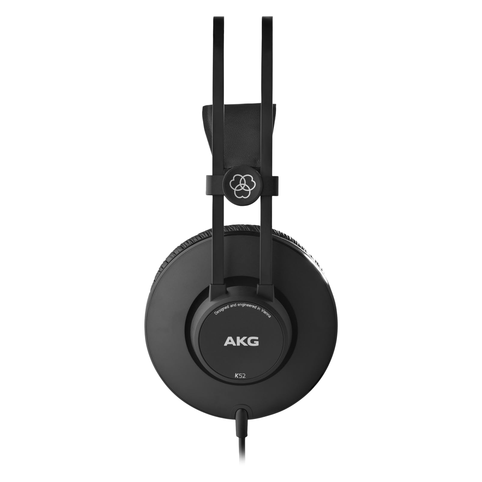 AKG K52 Professional Studio Headphones - Over-Ear, Closed-Back Design for Recording, Mixing & Gaming - High-Quality Sound Isolation & Comfort for Long Sessions