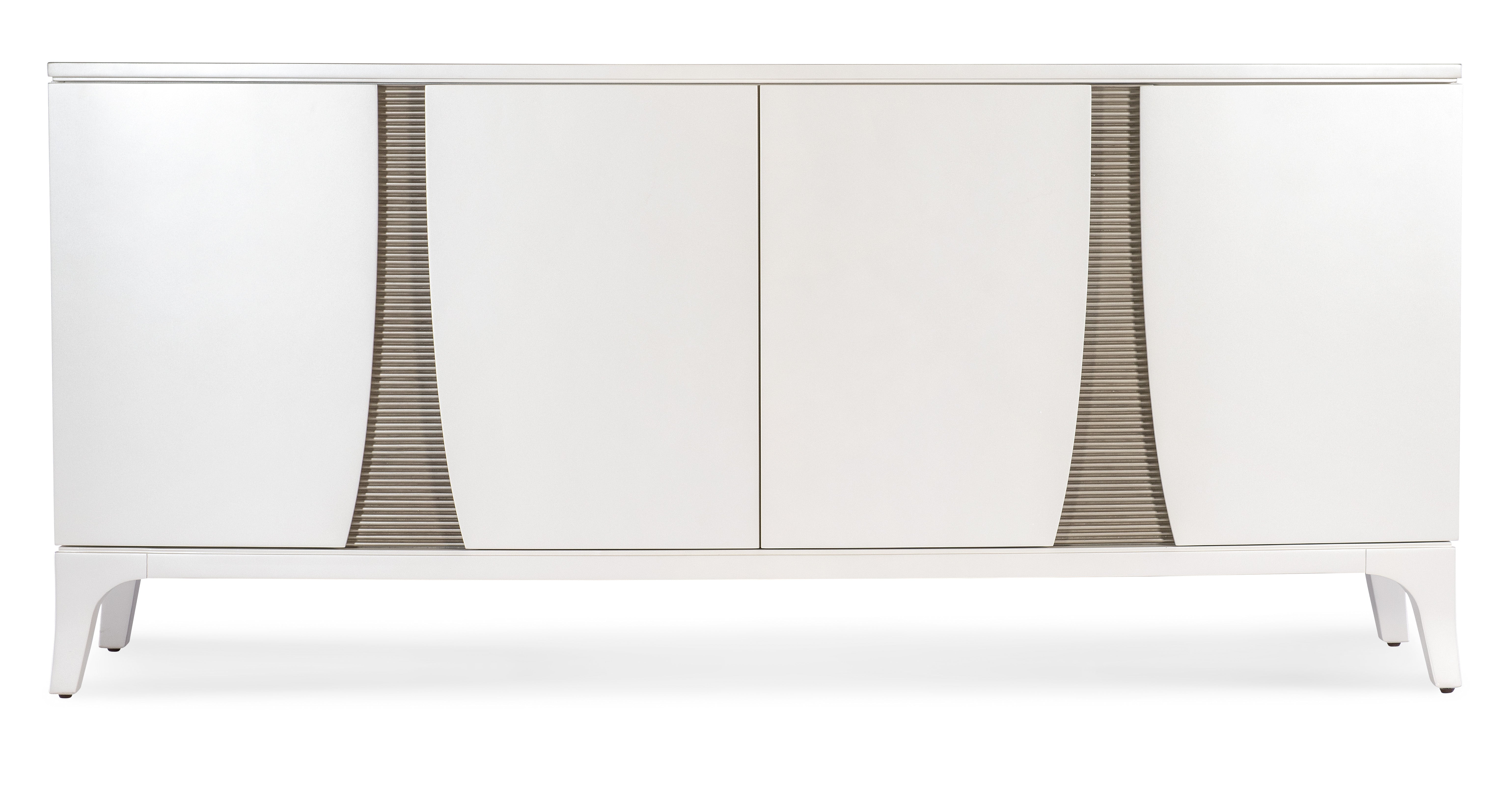 Bella Donna Entertainment Credenza - Stylish TV Stand with Storage for Living Room, Home Theater, and Gaming Setup - Modern Media Console for TVs up to 65 inches