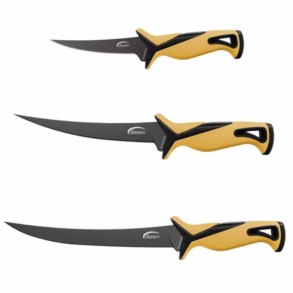 Danco Pro Series Knife Set - Premium Stainless Steel Kitchen Knives for Professional Chefs & Home Cooking | Perfect for Slicing, Dicing & Meal Prep