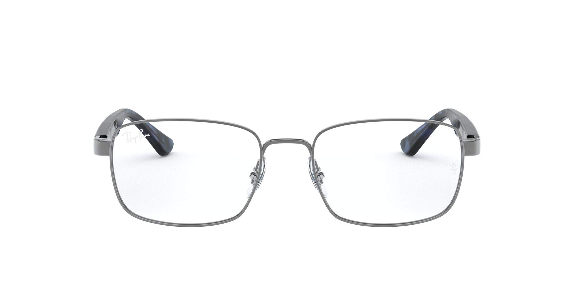 Ray-Ban Rx6445 Rectangular Prescription Eyeglass Frames for Men - Classic & Lightweight Eyewear for Work, Driving, and Everyday Use