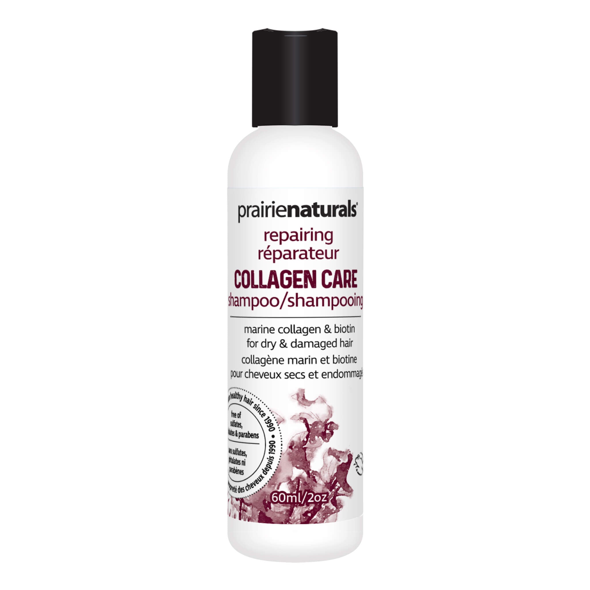 Collagen Care Marine Collagen & Biotin Repair Shampoo - Trial/Travel Size (1.7oz) for Hair Growth & Damage Repair - Perfect for Travel, Gym & Daily Use