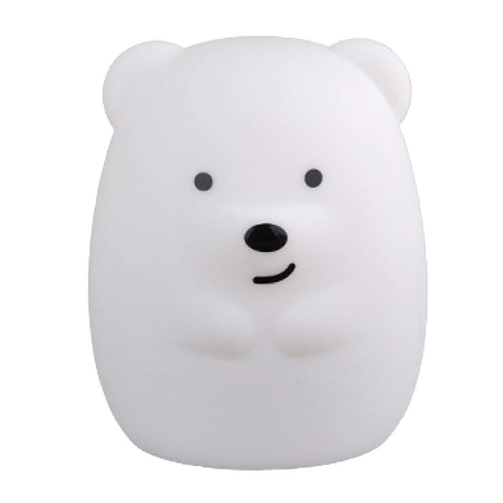 FublousRR5u LED Night Light - Mini Penguin Rabbit Bear Shape, Cute Kids Bedroom Desk Lamp, Perfect Gift & Decor for Children's Room | Ideal for Bedtime, Nursery, Study & Night Reading