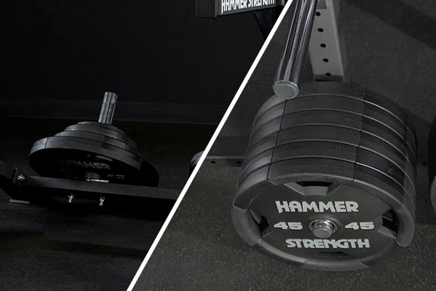 Hammer Strength HD Athletic NX Squat Stand - Heavy Duty Power Rack for Weightlifting & Strength Training - Perfect for Home Gym & CrossFit Workouts