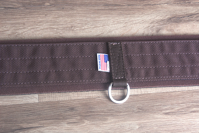 48 Inch Brown Professional Choice SMX Horse English Saddle Girth Cinch - Durable Stainless Steel Buckles for Equestrian Riding, Dressage & Show Jumping