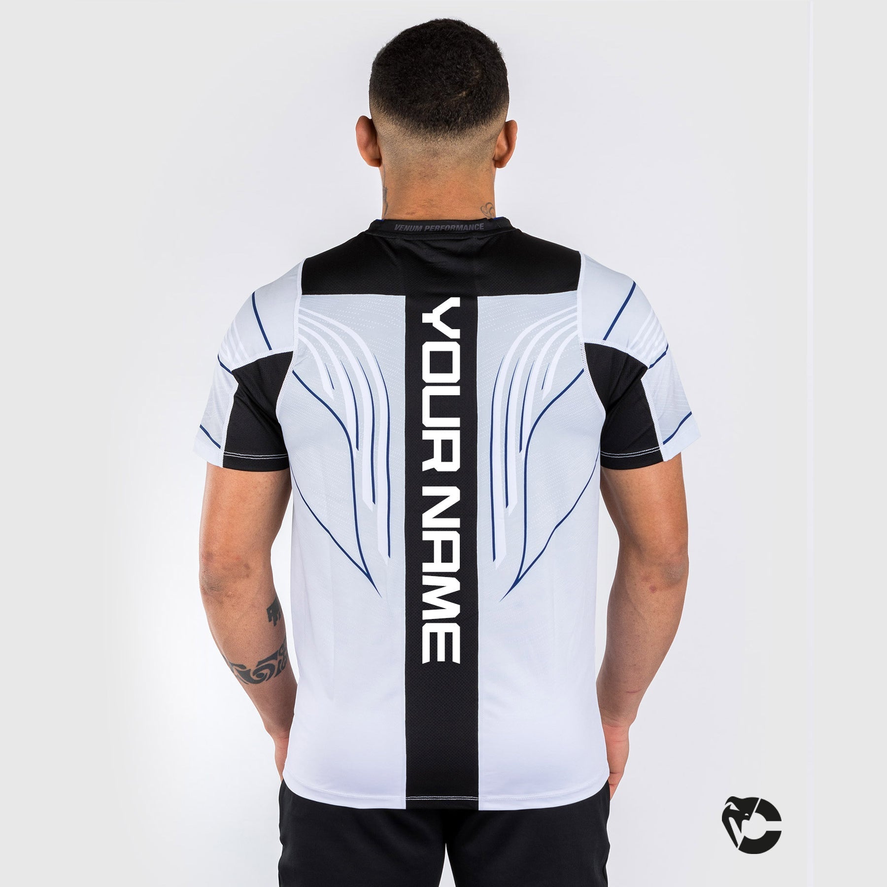 Venum UFC Authentic Fight Night 2.0 Personalized Men's Walkout Jersey - Midnight Ice Edition | MMA Training & Fight Night Apparel