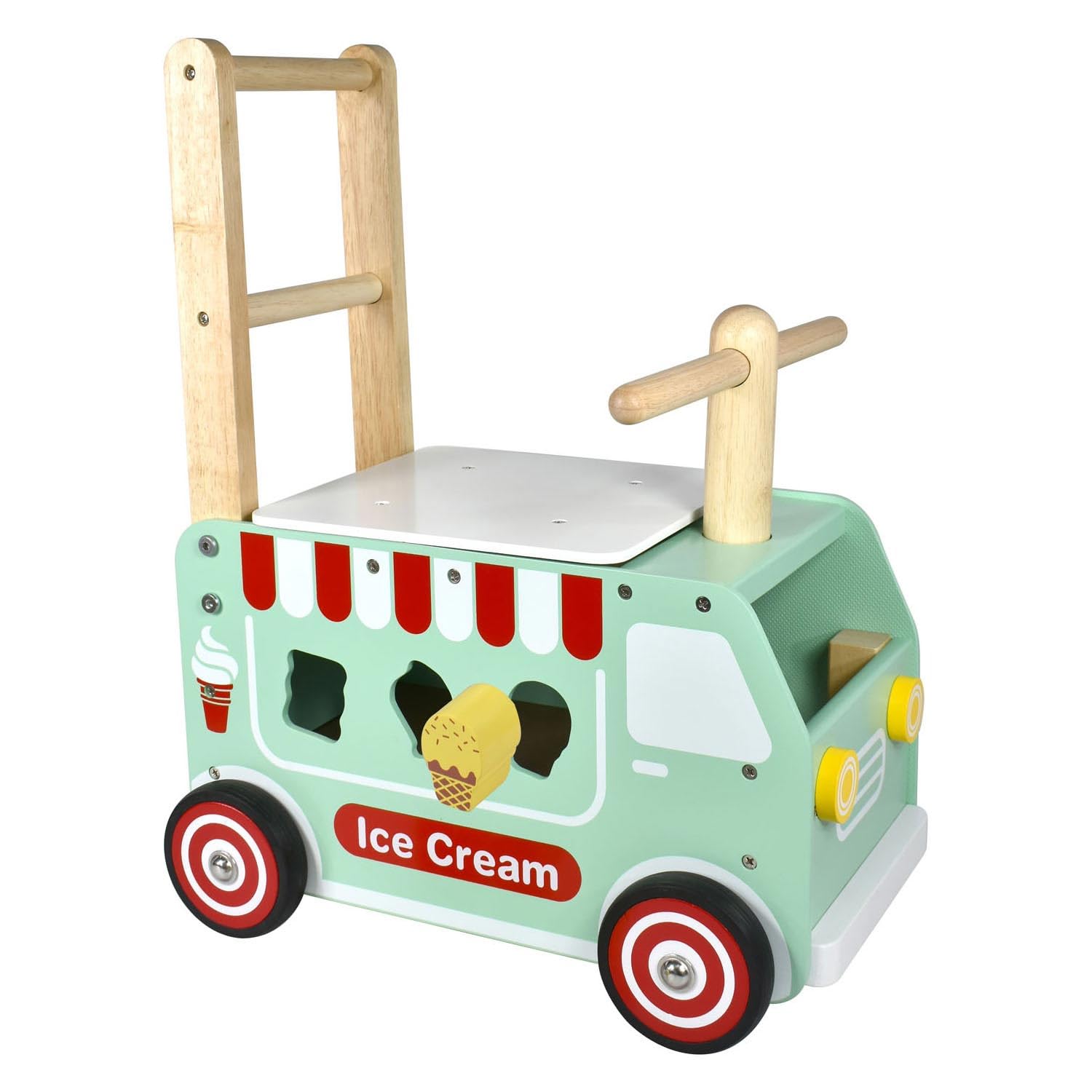 I'm Toy Ice Cream Cart - Pretend Play Toy for Kids, Fun Role-Playing Game for Toddlers & Preschoolers | Perfect for Indoor Play, Birthday Parties & Early Learning Activities
