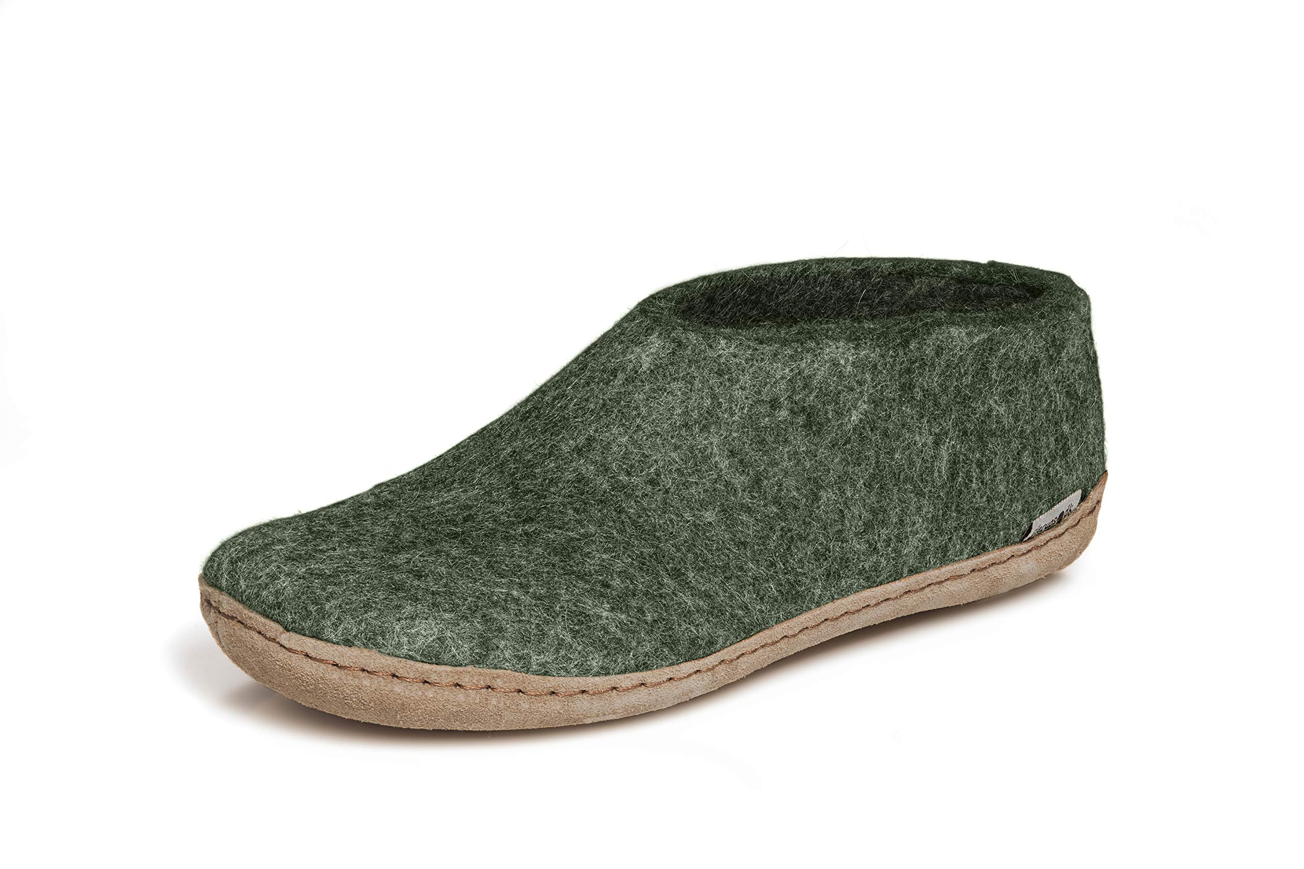 Glerups Genuine Leather Wool Shoes - Comfortable & Durable Indoor/Outdoor Slippers for Men & Women - Perfect for Home, Office, and Relaxation