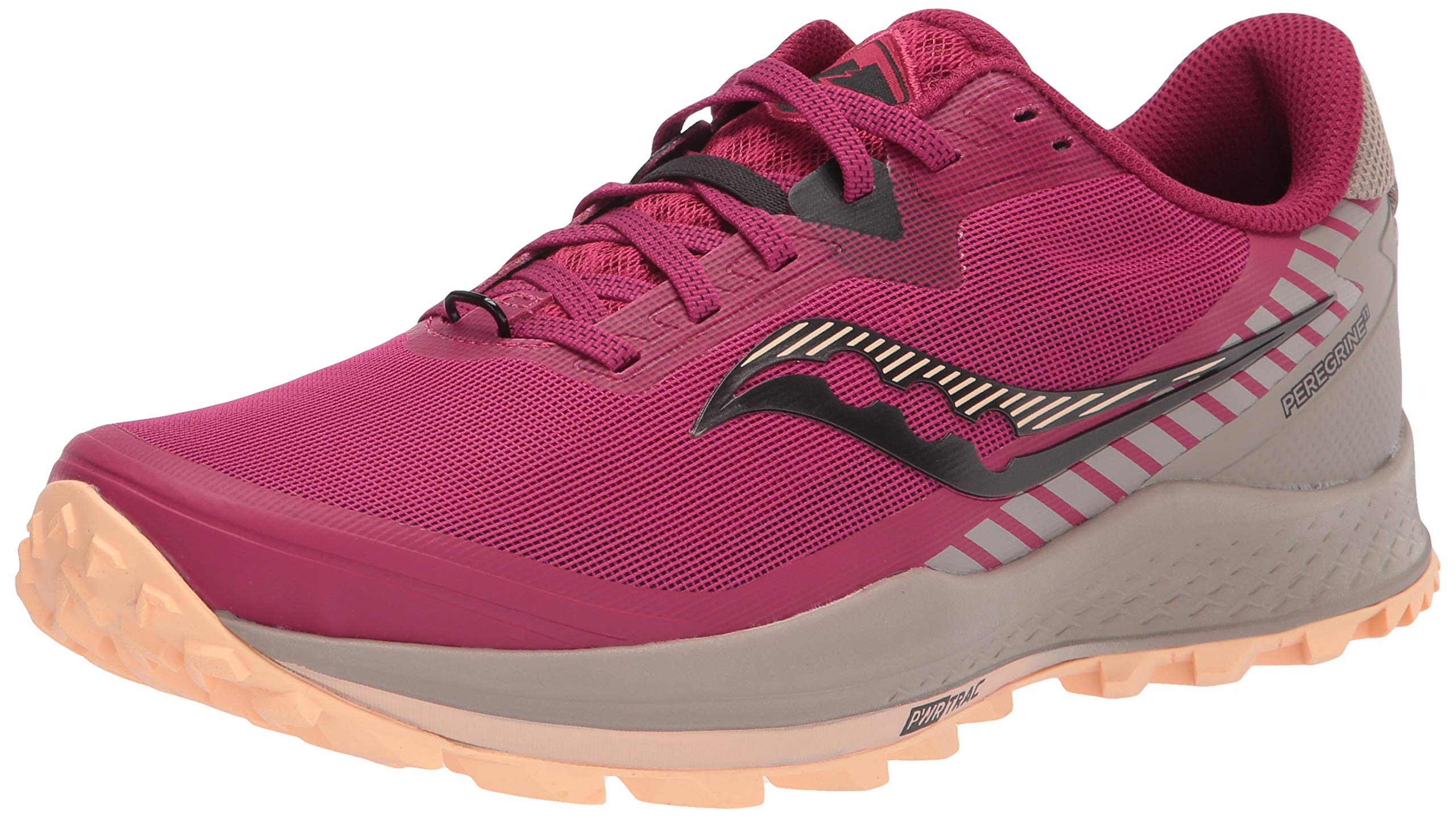 Saucony Women's Peregrine 11 Trail Running Shoes - Lightweight Hiking & Outdoor Adventure Footwear for Women - Perfect for Trail Running, Hiking & Rocky Terrain
