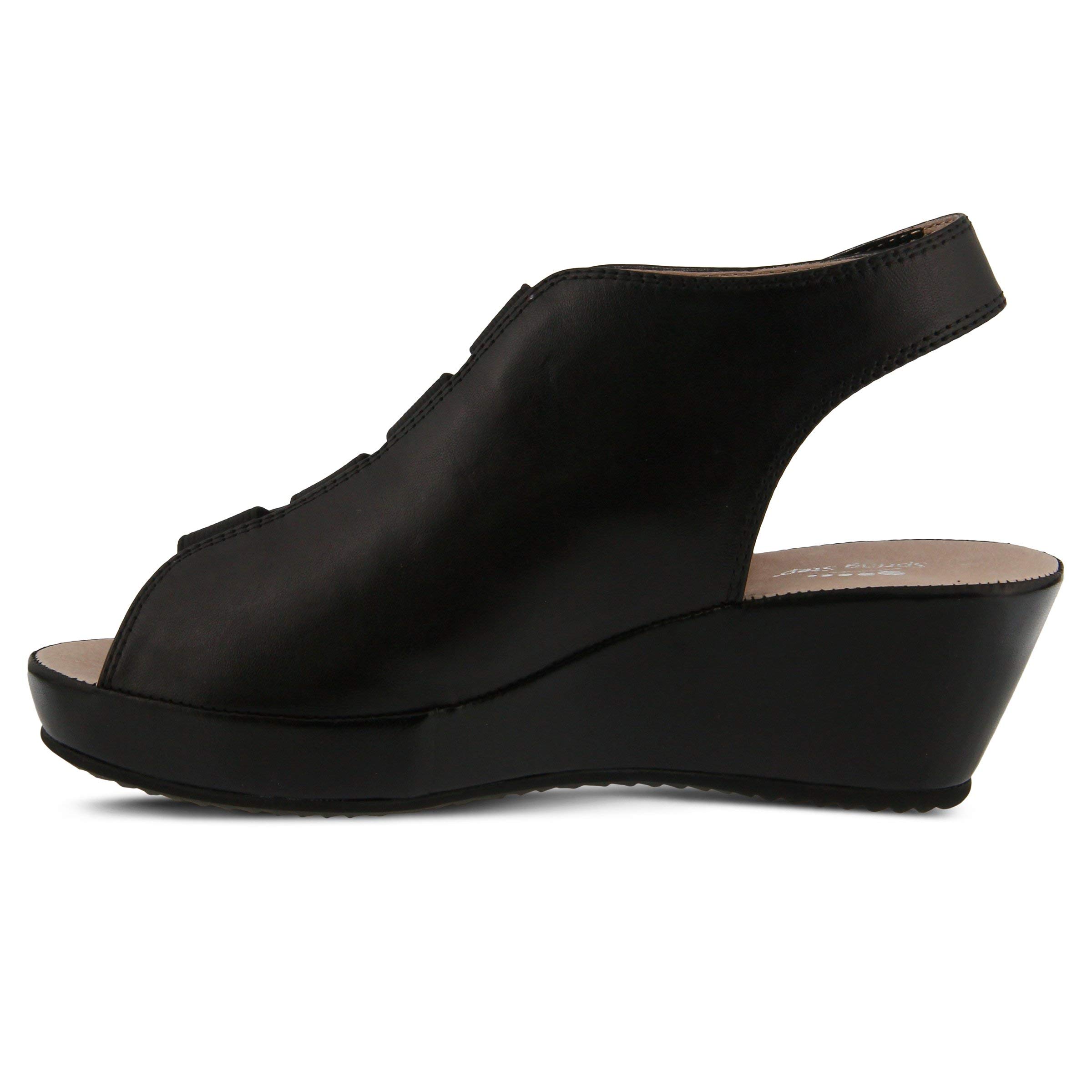 Spring Step Women's Connie Comfortable Wedge Sandals - Stylish Summer Casual Shoes for Beach, Walking & Outdoor Activities